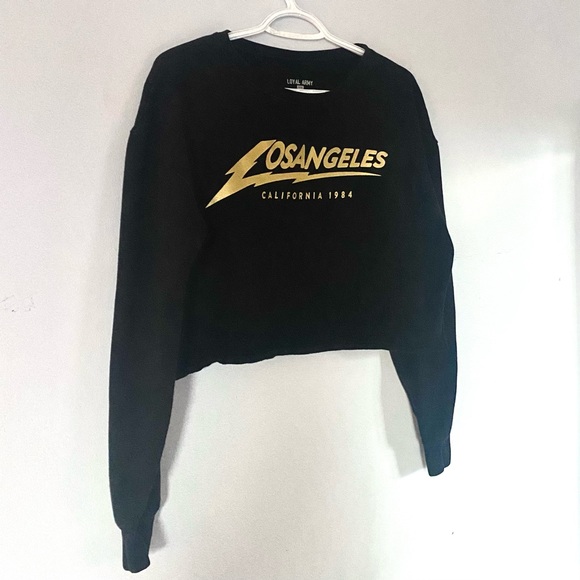 L.A Cropped Sweater - Picture 2 of 6